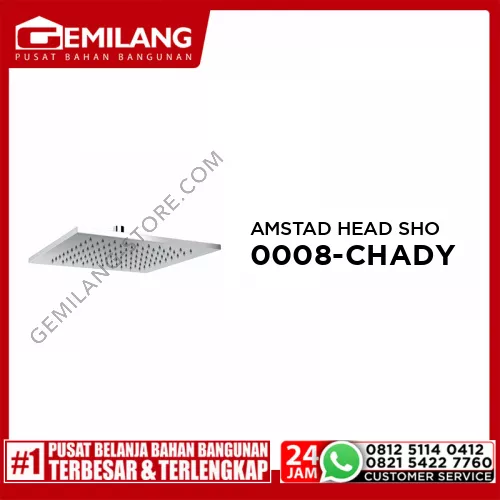 AMSTAD HEAD SHOWER 250 x 250mm F40008-CHADY