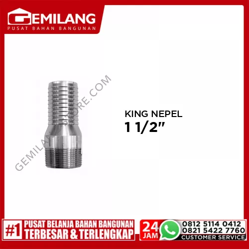 POLOS KING NEPEL 1 1/2inch (2154-014)