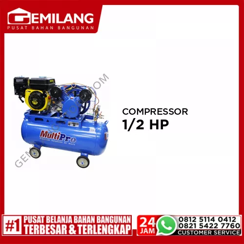MULTIPRO COMPRESSOR 1/2 HP WITH ENGINE GE160