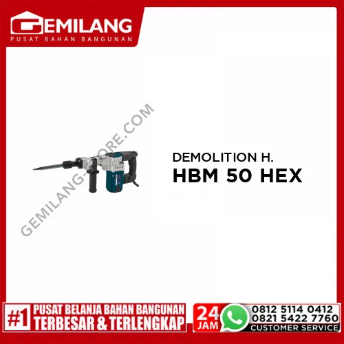 BITEC DEMOLITION HAMMER HBM 50 HEX