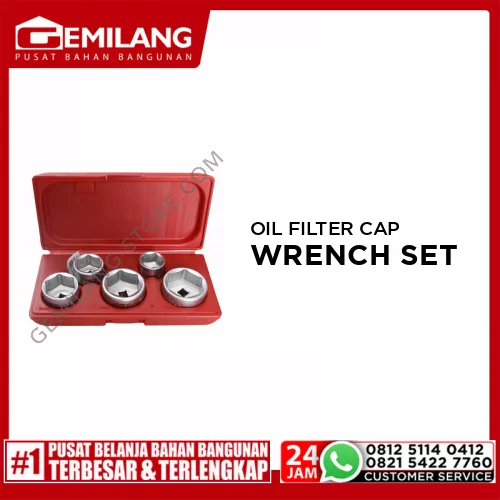 JTC OIL FILTER CAP WRENCH SET 5pc (4665)