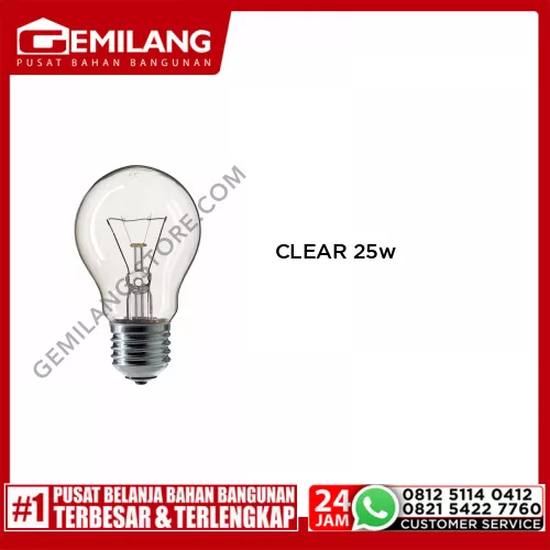PHILIPS CLEAR 25w
