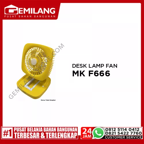 MIKAWA DESK LAMP FAN MK F666