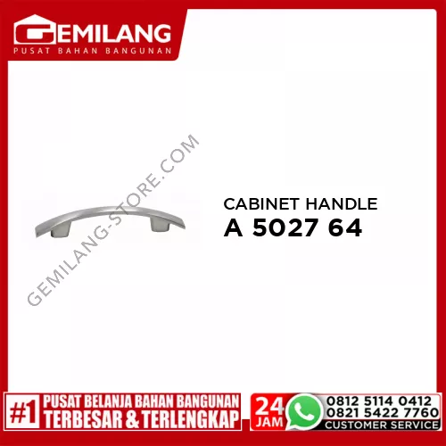 YANE CABINET HANDLE A 5027 PULL 64 NATURE SS