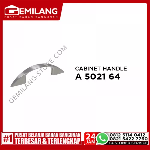 YANE CABINET HANDLE A 5021 PULL 64 NATURE SS