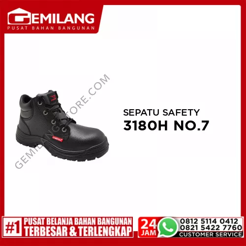 CHEETAH SEPATU SAFETY 3180H MID CUT LACE UP BOOTS NO.7