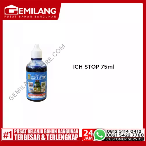ICH STOP (anti white spot/jamur) 75ml