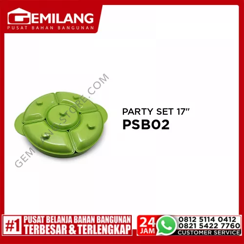 ONYX PARTY SET LIME GREEN PSB02 17inch