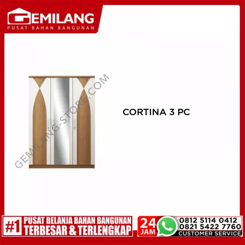 OLYMPIC CORTINA 3 PC