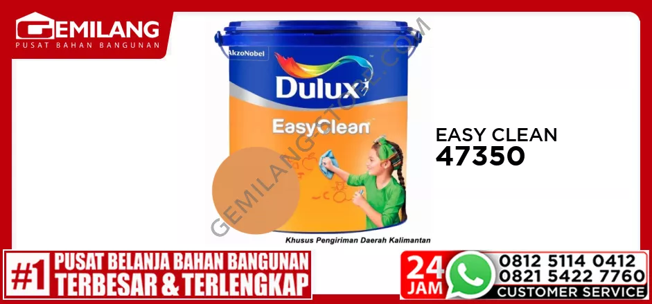 DULUX EASY CLEAN TIBETAN SUNSET 47350 2.5ltr