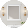 Bathroom Mirrors, Vanities & Cabinets