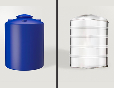 Perbedaan Tangki Air Plastik & Stainless Steel
