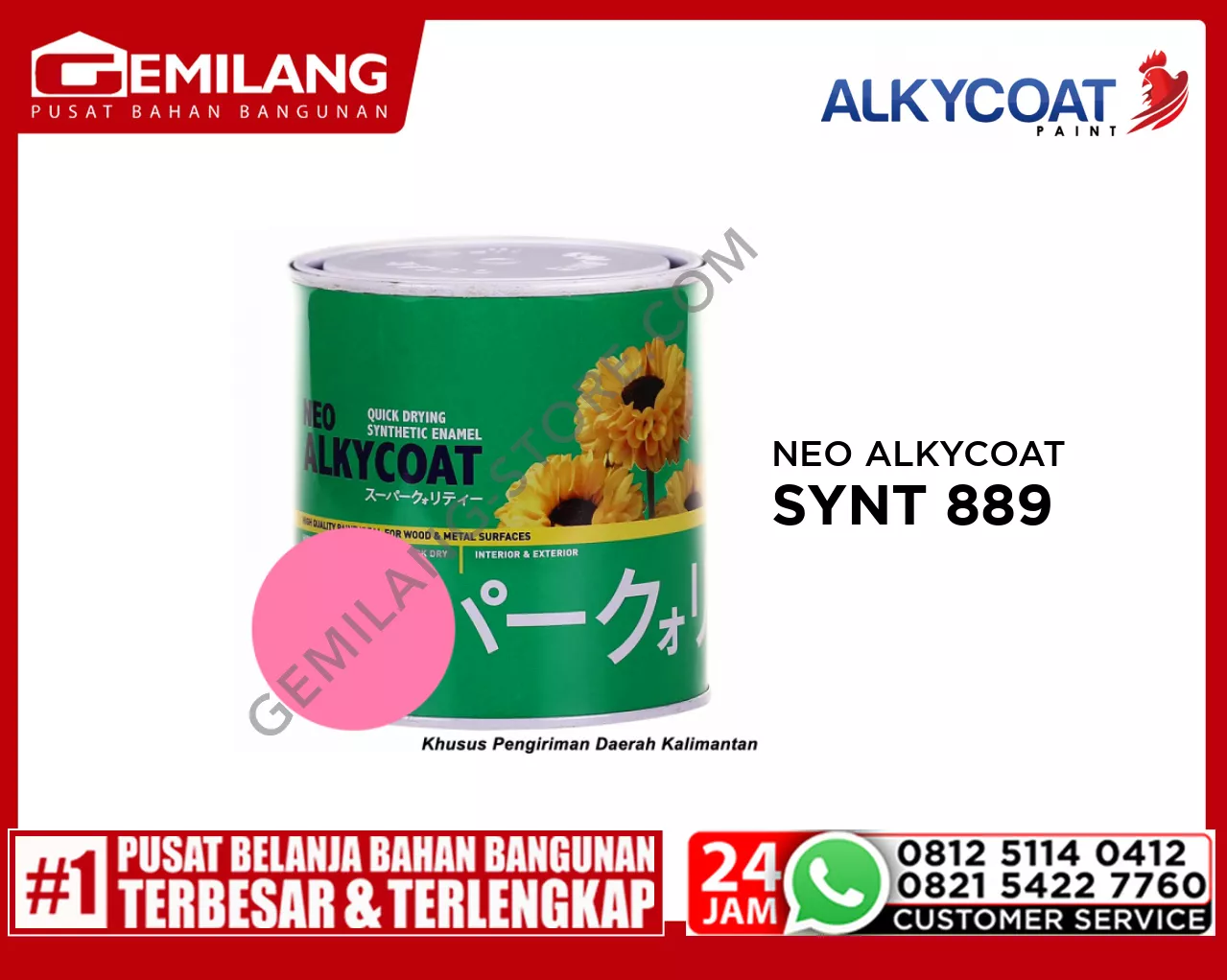 NEO ALKYCOAT SYNT 886 LIGHT PINK 200cc