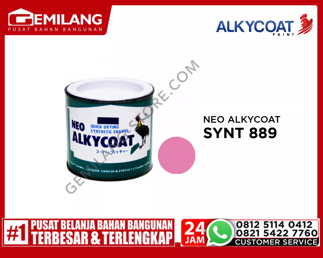 NEO ALKYCOAT SYNT 886 LIGHT PINK 200cc