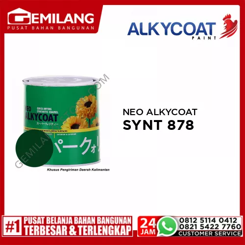 NEO ALKYCOAT SYNT 878 TRAFFIC GREEN 200cc