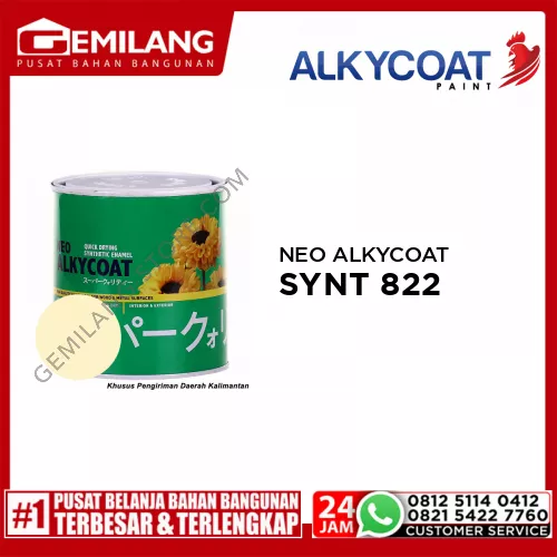 NEO ALKYCOAT SYNT 822 PEARL WHITE 0.9kg