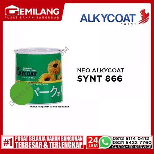 NEO ALKYCOAT SYNT 866 EVERGREEN 0.9kg