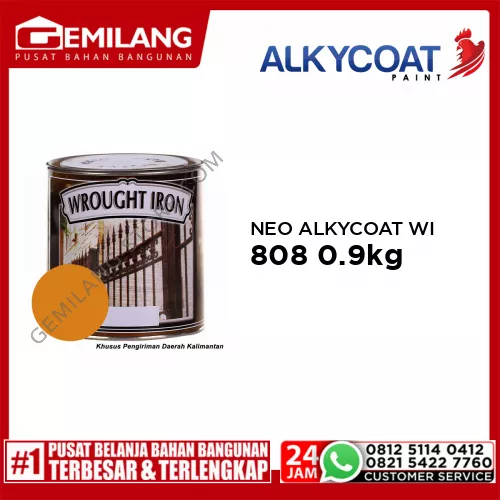 NEO ALKYCOAT WI 808 ORANGE GOLD 0.9kg