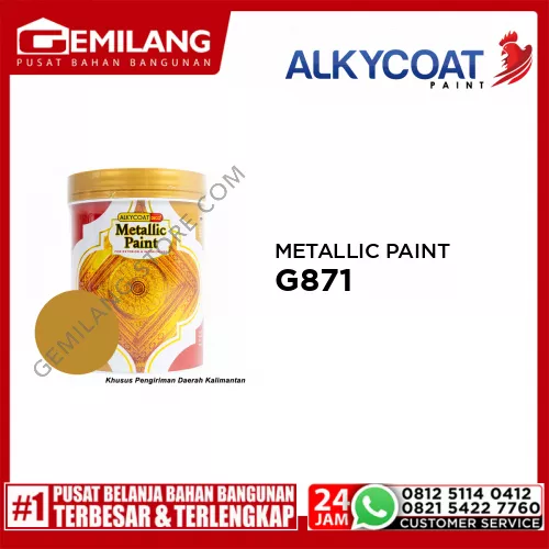 NEO ALKYCOAT METALLIC PAINT G871 800gr