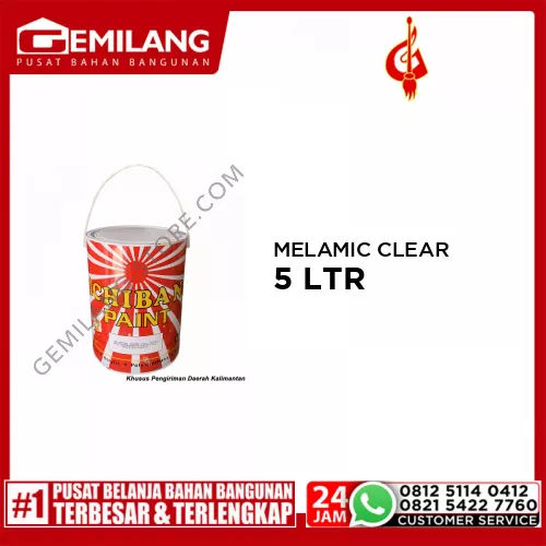 ICHIBAN MELAMIC CLEAR 5ltr