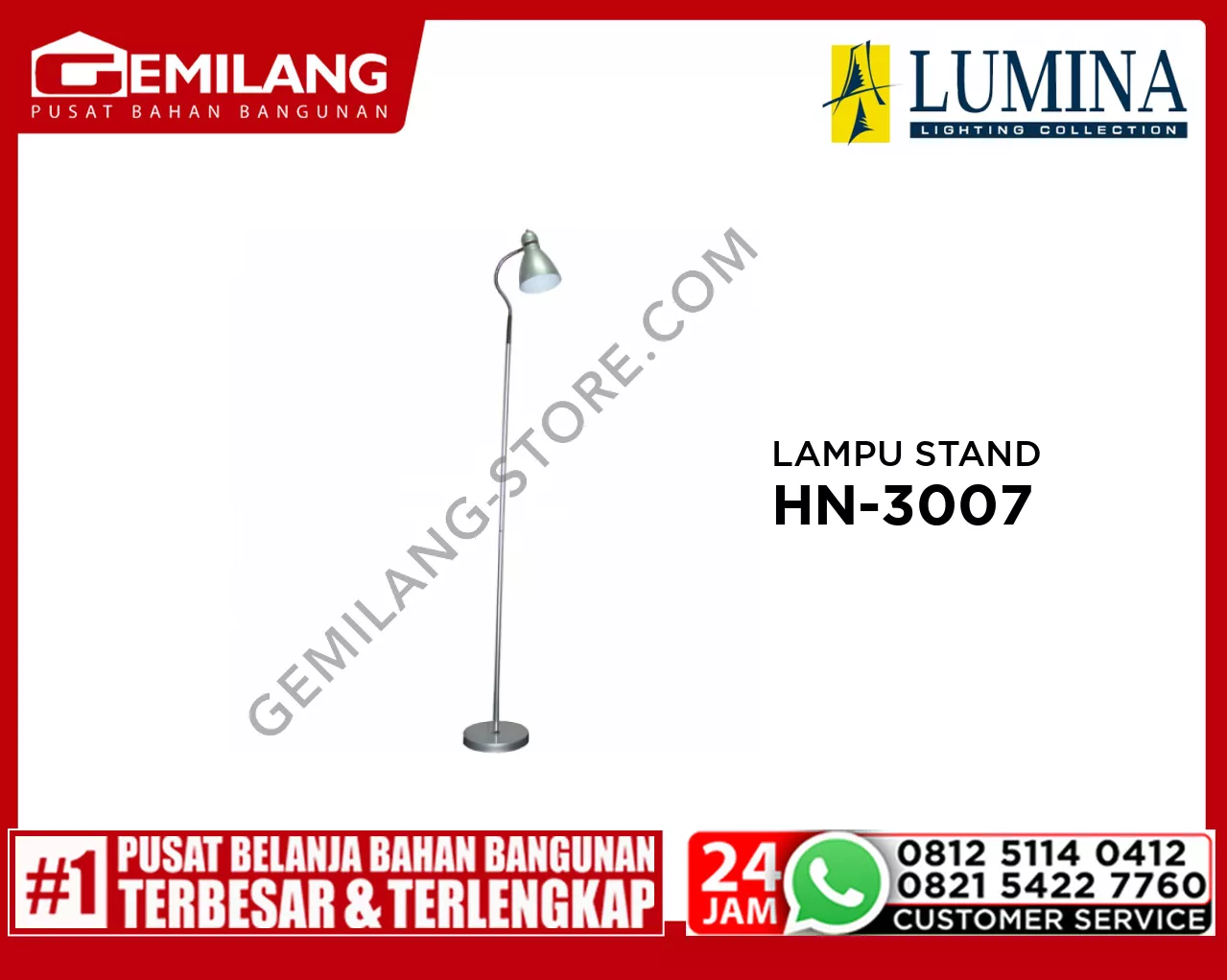 LAMPU STAND HN-3007 SV