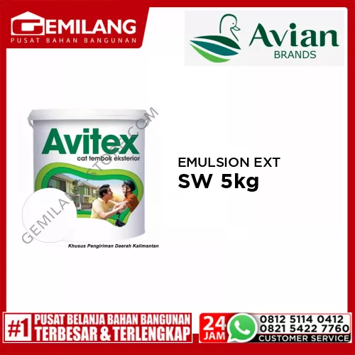 AVITEX EMULSION EXTERIOR SW 5kg