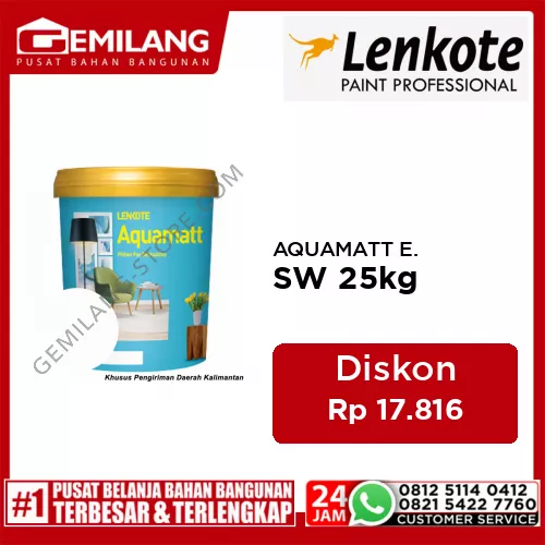 LENKOTE AQUAMATT EMULSION SW 25kg