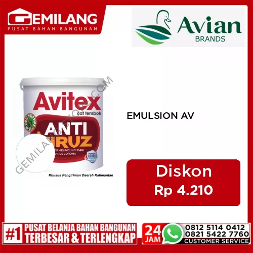 AVITEX EMULSION ANTI VIRUZ SW 5kg