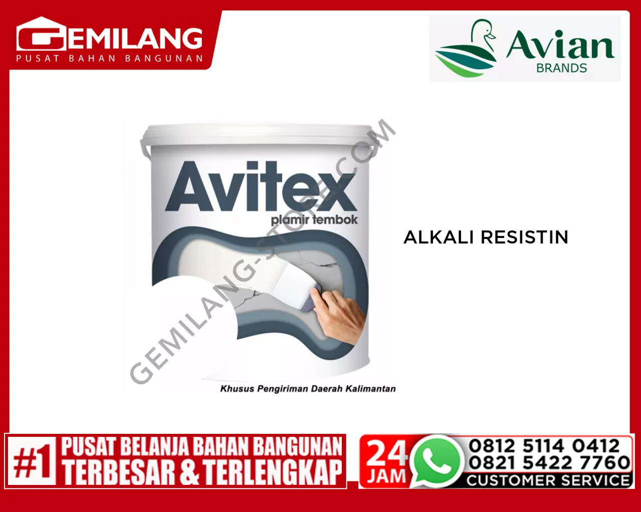 AVITEX ALKALI RESISTING PRIMER 4kg