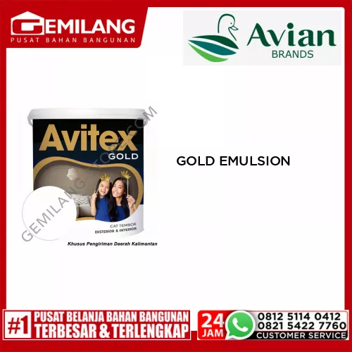 AVITEX GOLD EMULSION SUPER WHITE 5kg
