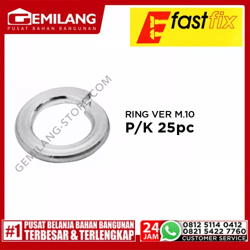 FAST FIX RING VER M.10 P/K @(25pc)