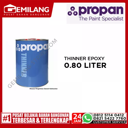 PROPAN THINNER EPOXY 0.80ltr
