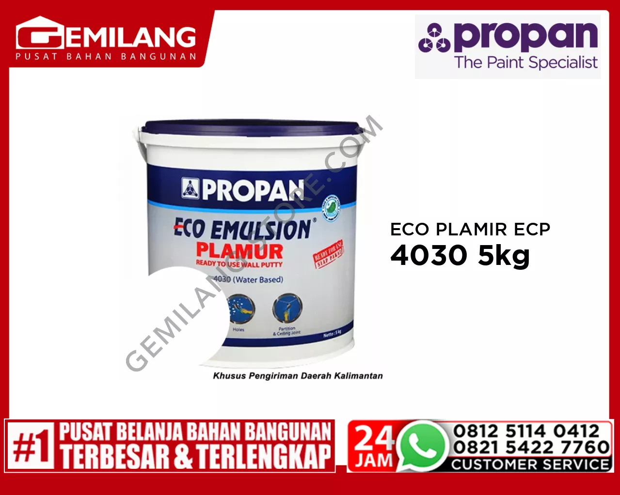 PROPAN ECO PLAMIR ECP 4030 5kg