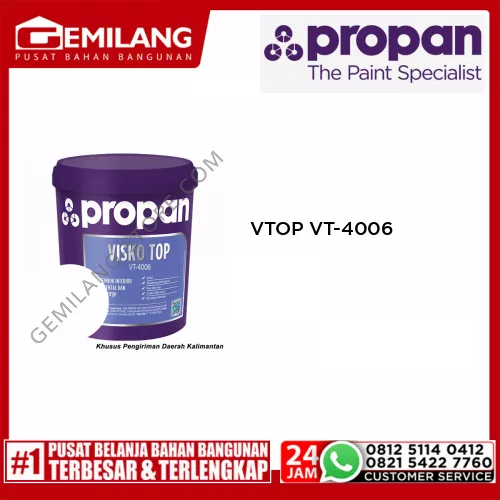 VISKO TOP VT-4006 WHITE 9144 25kg