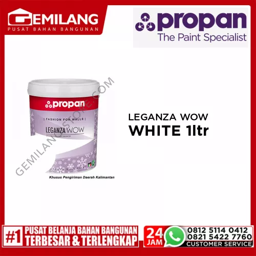 PROPAN LEGANZA WOW DLW-467 WHITE 1ltr
