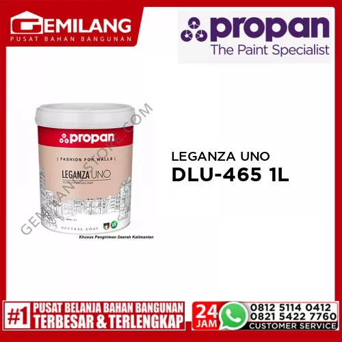 PROPAN LEGANZA UNO DLU-465 NEUTRAL COAT 1ltr