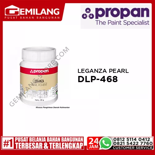 PROPAN LEGANZA PEARL PIGMEN DLP-468 GOLD 80gr