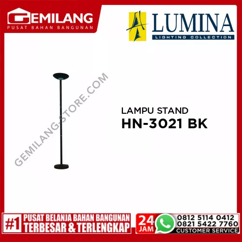 LAMPU STAND HN-3021 BK