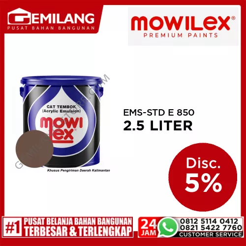 MOWILEX EMS-STD E 850 BAHAMA BROWN 2.5ltr