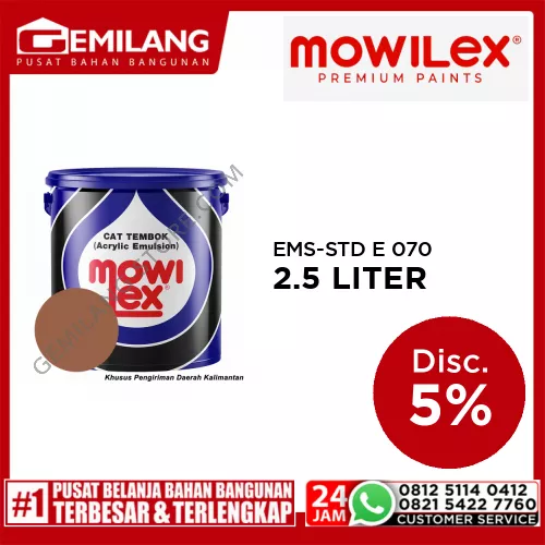 MOWILEX EMS-STD E 070 SAFFRON 2.5ltr