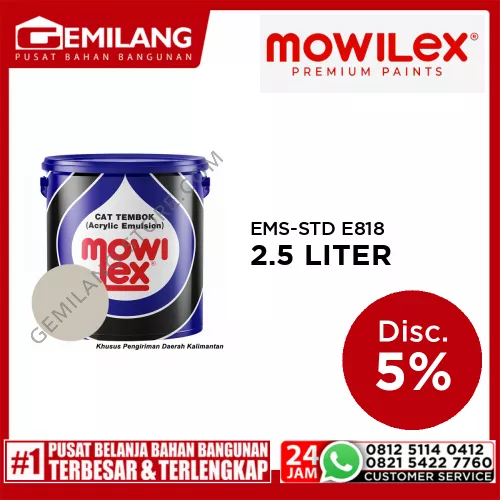 MOWILEX EMS-STD E818 BALI 2.5ltr