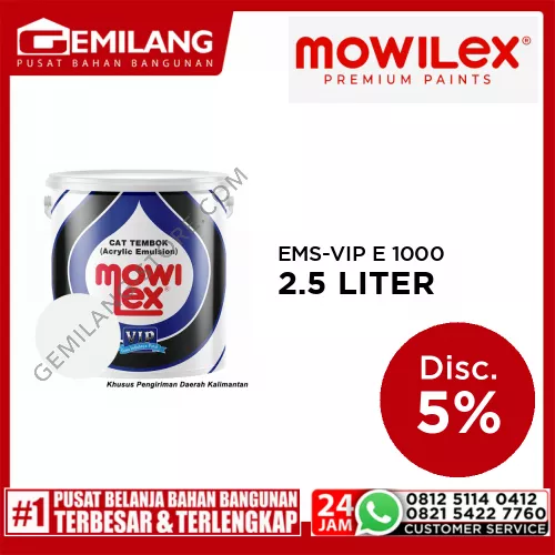 MOWILEX EMS-VIP E 1000 PTH PRIMA 2.5ltr