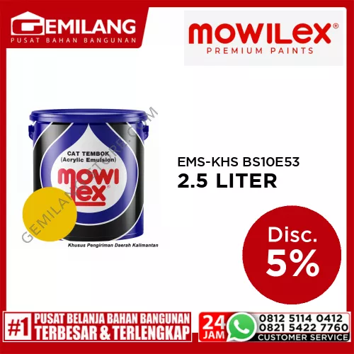 MOWILEX EMS-KHS BS 10E53 YELLOW CANARY 2.5ltr