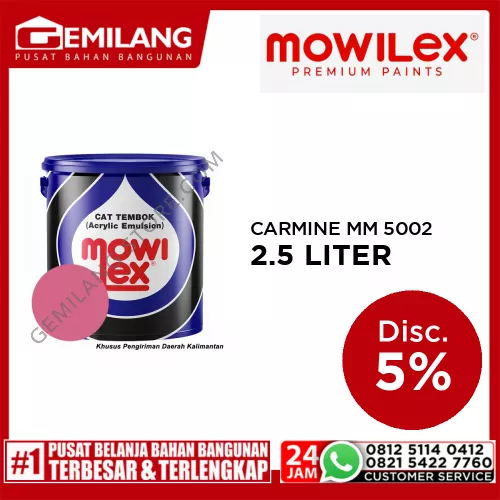 MOWILEX EMS-KHS MM 5002 CARMINE 2.5ltr