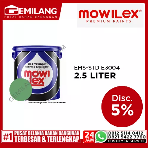 MOWILEX EMS-STD E3004 GREEN SPLASH 2.5ltr