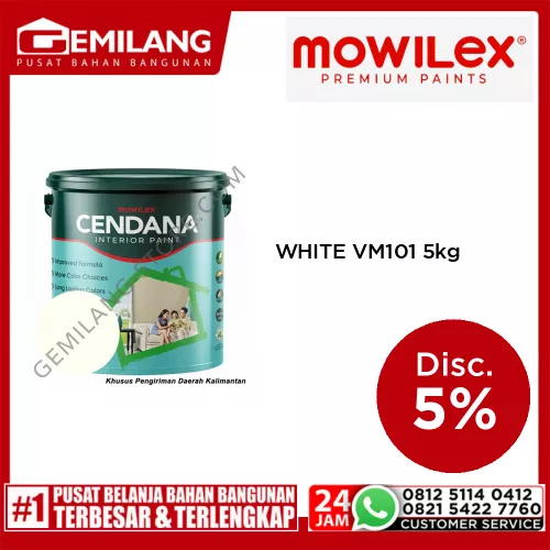 MOWILEX CENDANA VM-101 WHITE 5kg