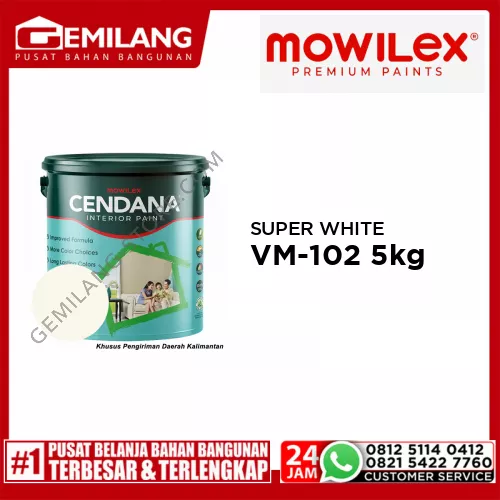 MOWILEX CENDANA VM-102 SUPER WHITE 5kg
