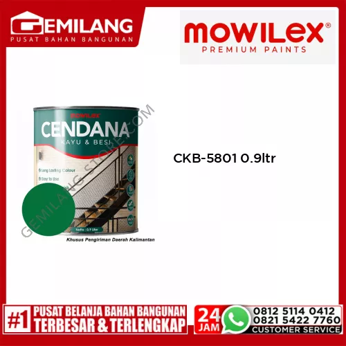 MOWILEX CENDANA KAYU & BESI CKB-5801 COSMIC LEAF 0.9ltr