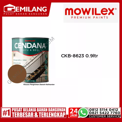MOWILEX CENDANA KAYU & BESI CKB-8623 CINNAMON 0.9ltr
