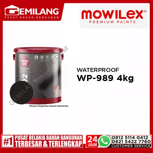 MOWILEX CENDANA WATERPROOF WP-989 PITCH BLACK 4kg